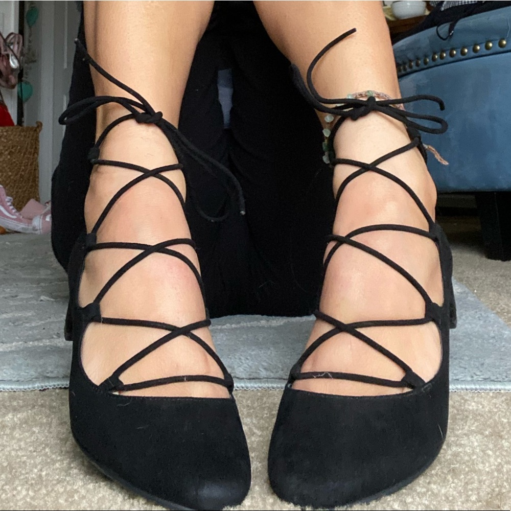 laceup heels